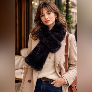Luxurious Faux Fur Scarf